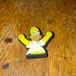 Homer Simpson Shoe Charm
